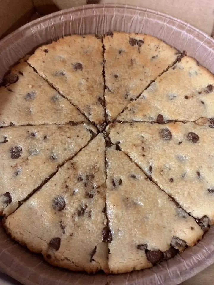 Baked Chocolate Chip Cookie